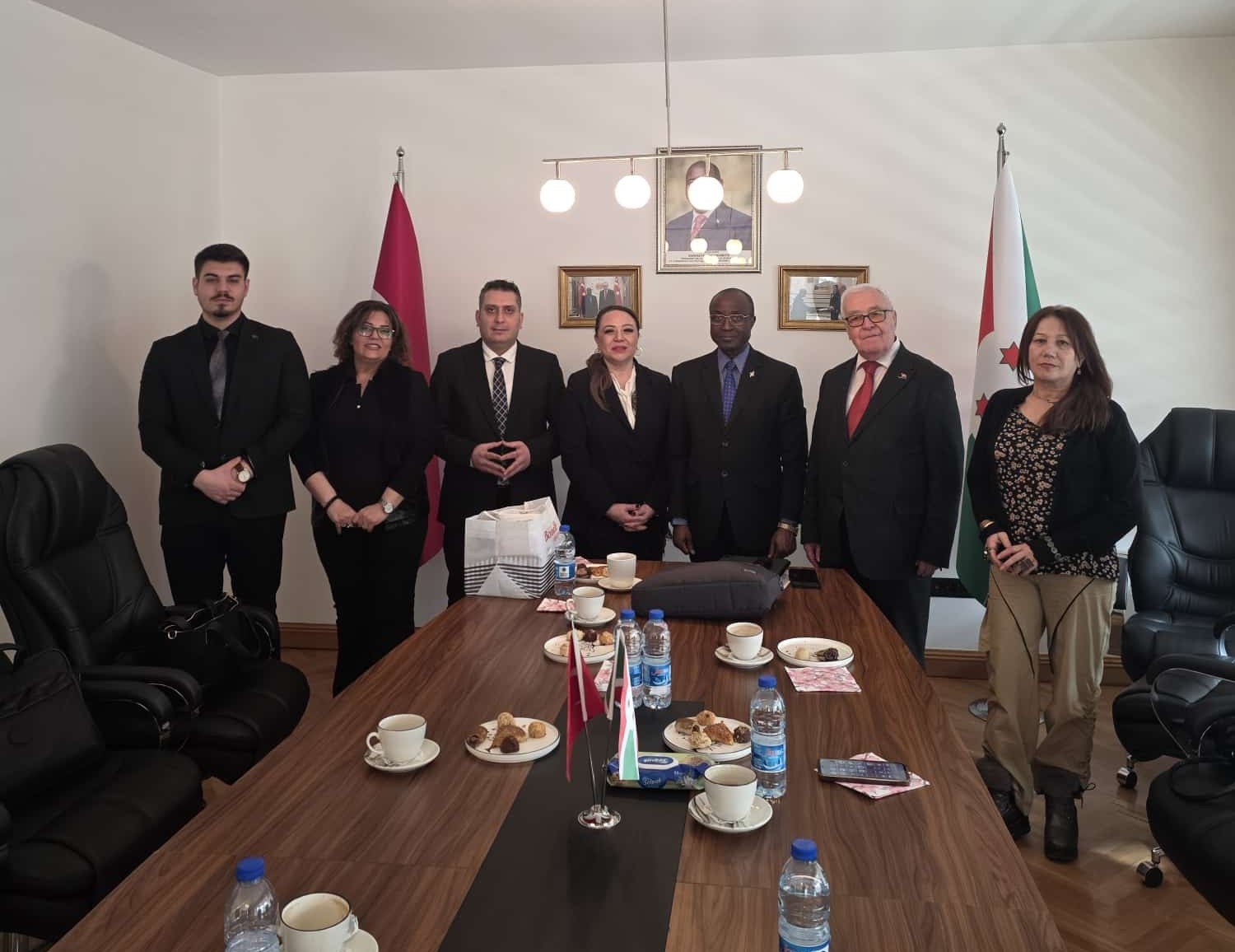 TÜRKİYE İLE BURUNDİ ARASINDA ÇOK SEKTÖRLÜ İŞ BİRLİĞİ GÖRÜŞMESİ