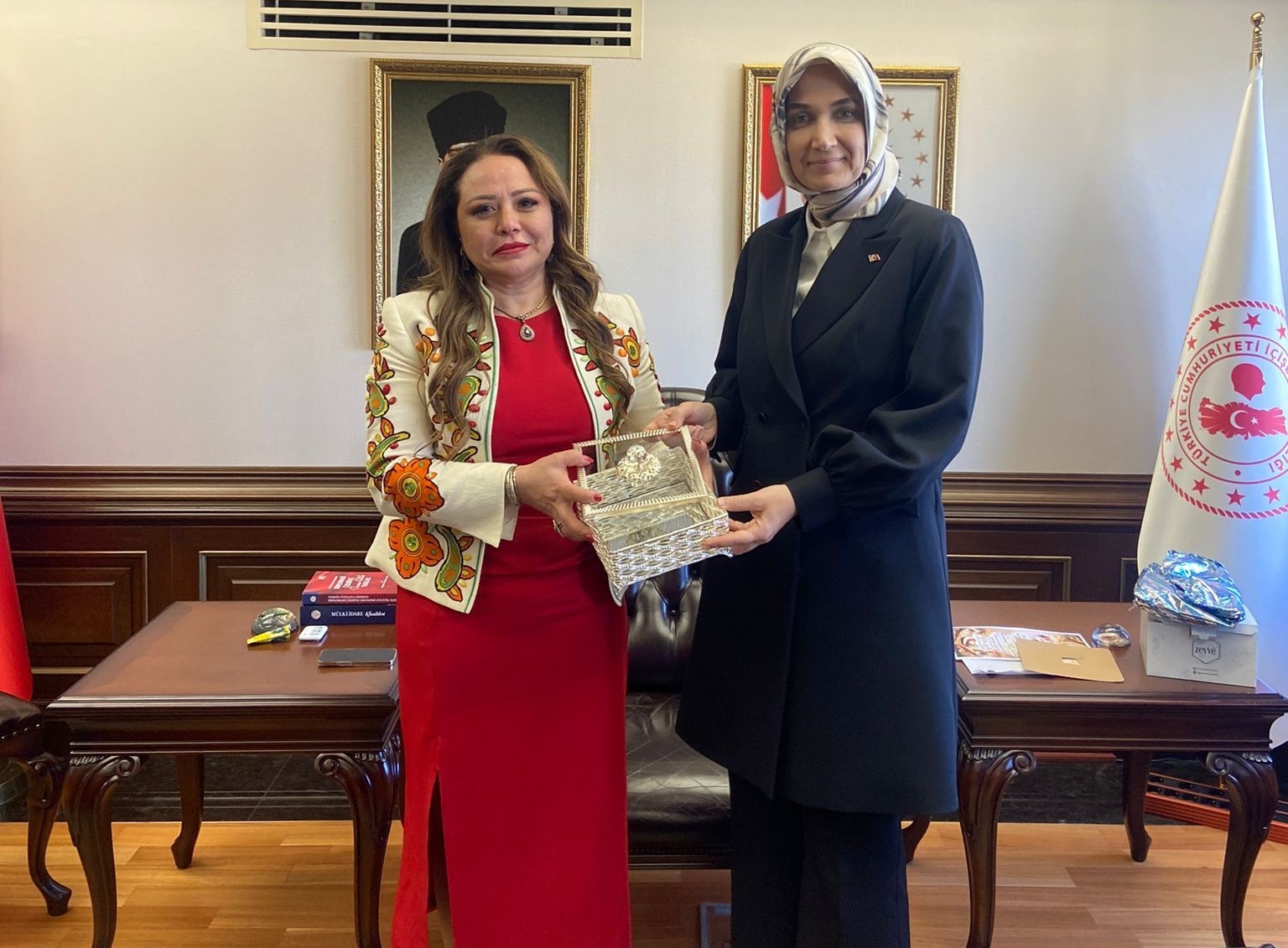 SATKOF VE USTKON’DAN BAKAN YARDIMCISI YİĞİTBAŞI’NA ZİYARET