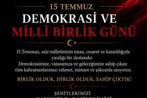 SATKOF VE USTKON GENEL BAŞKANI BAY’DAN TEMMUZ MESAJI